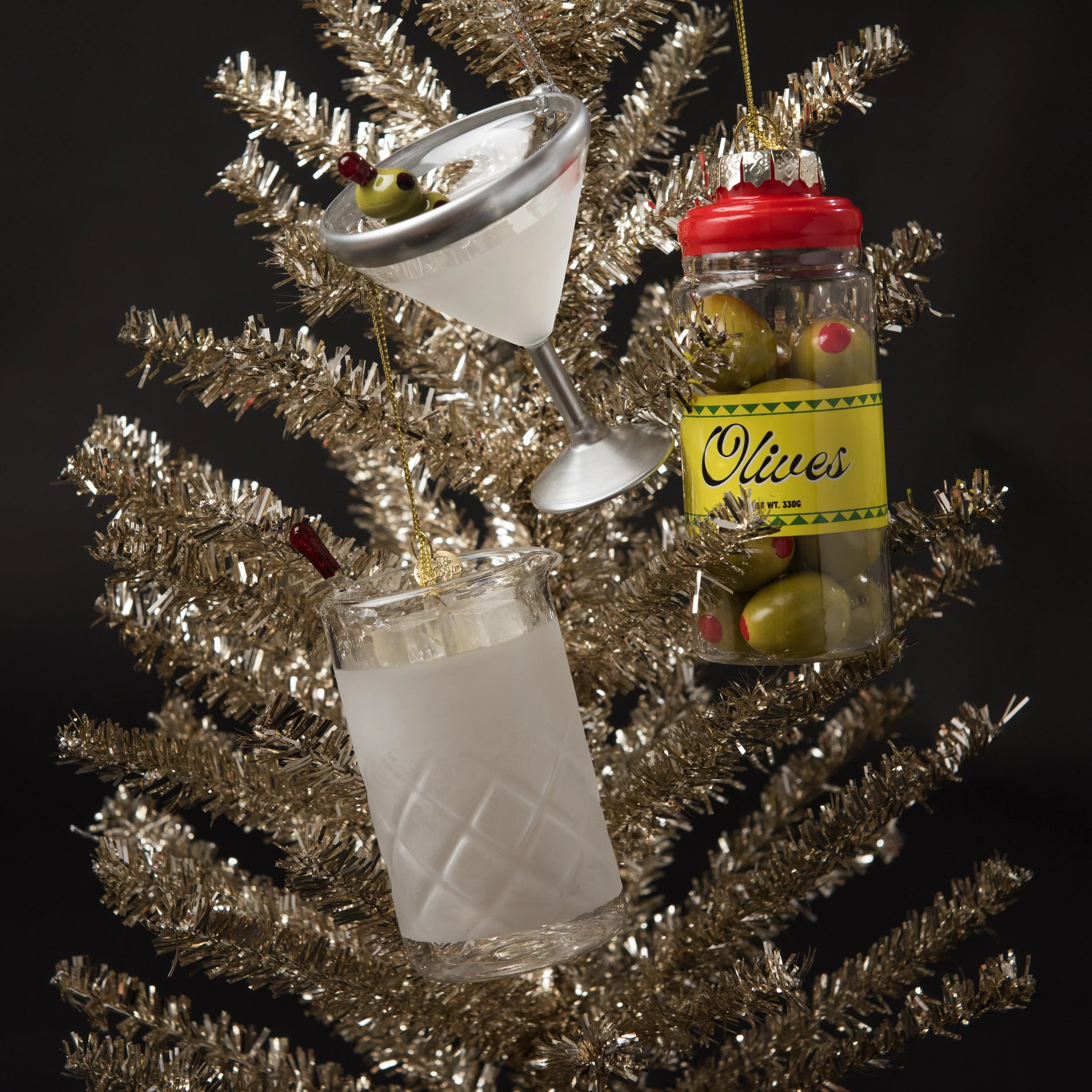 Negroni Cocktail Ornament — Love & Victory